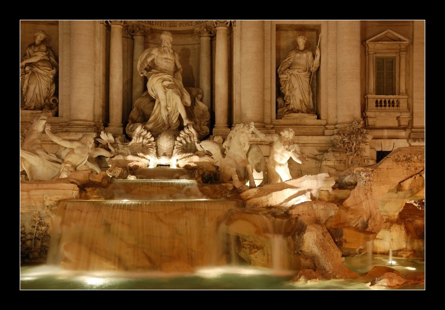 Fontana di Trevi, Řím