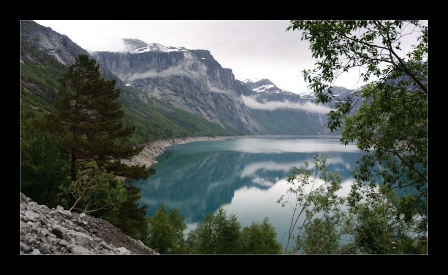 Ringedalsvatnet, Tyssedal, Norsko