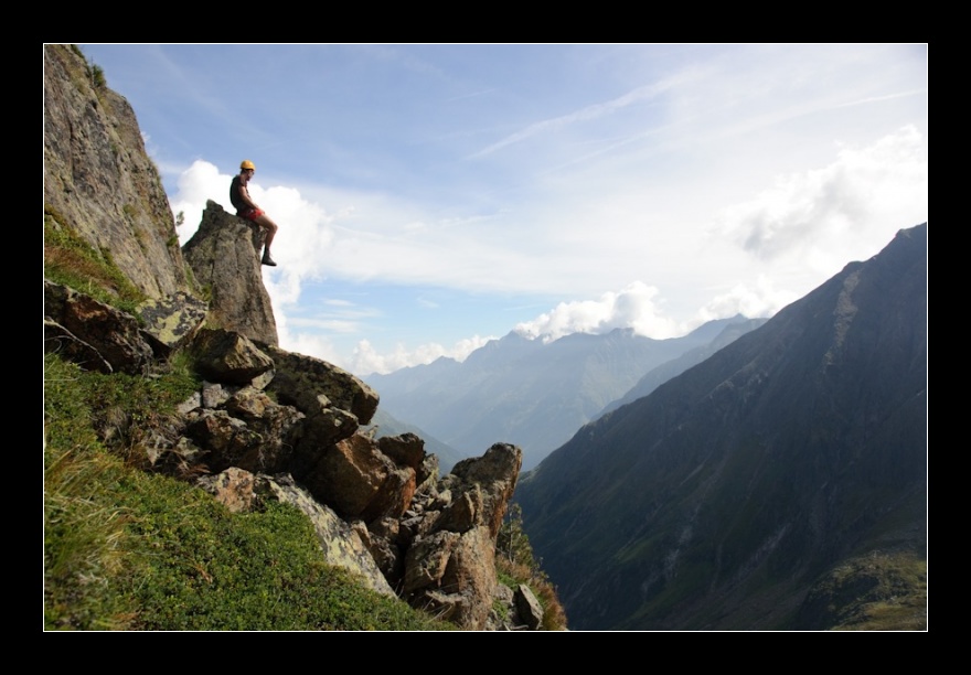Fernau klettersteig, Stubai, Rakousko