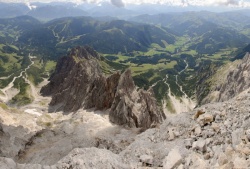 Königsjodler kleetersteig, Hochkönig, Rakousko