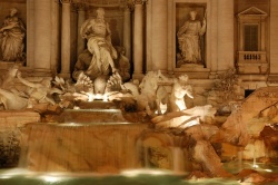 Fontana di Trevi, Řím
